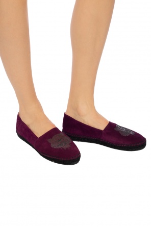 Zamszowe espadryle z gŁowĄ tygrysa, zdjęcie 2 Zamszowe espadryle z gŁowĄ tygrysa od Kenzo